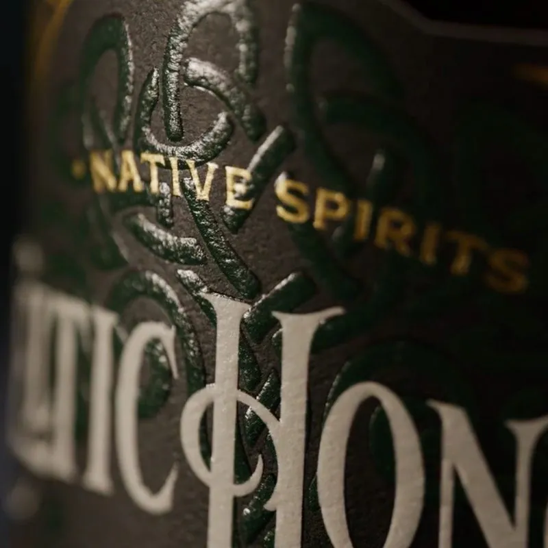 Embossed label