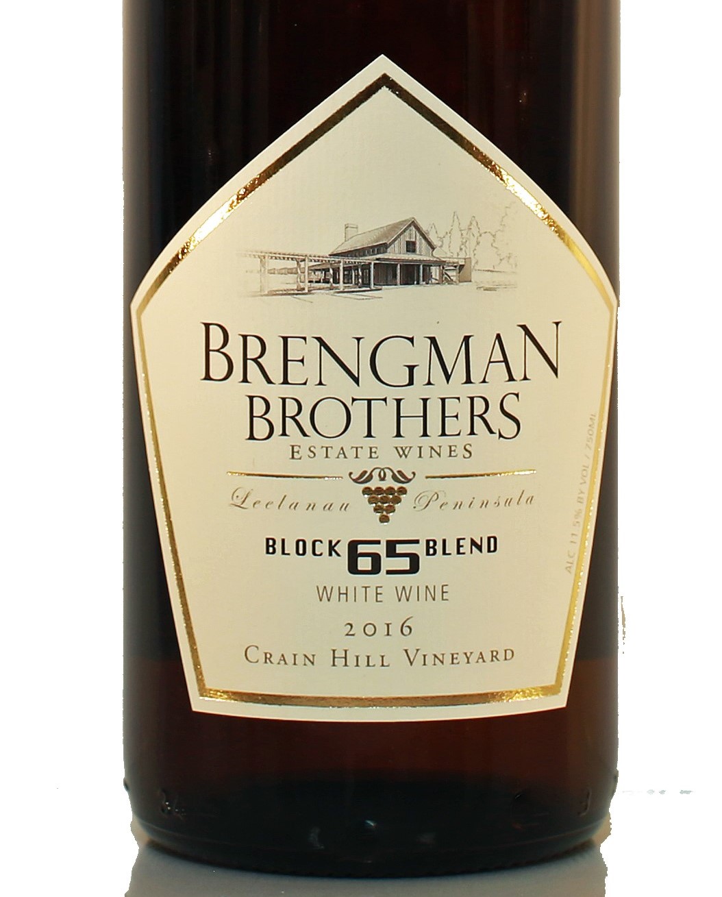 Image of a custom wine label for Brengman Brothers.