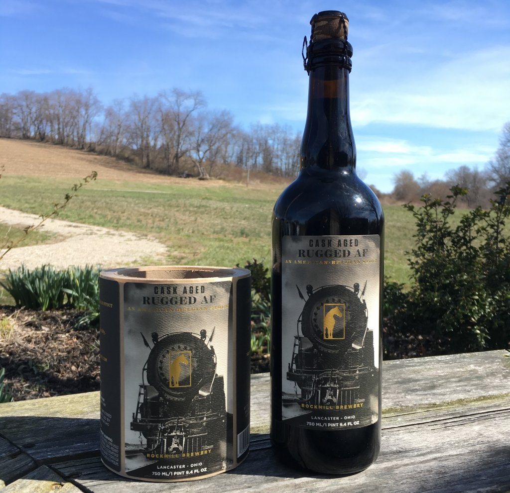 UV label coating protects beer bottle labels from the sun.