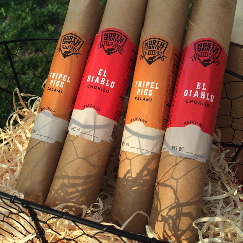 Custom food label for North Country