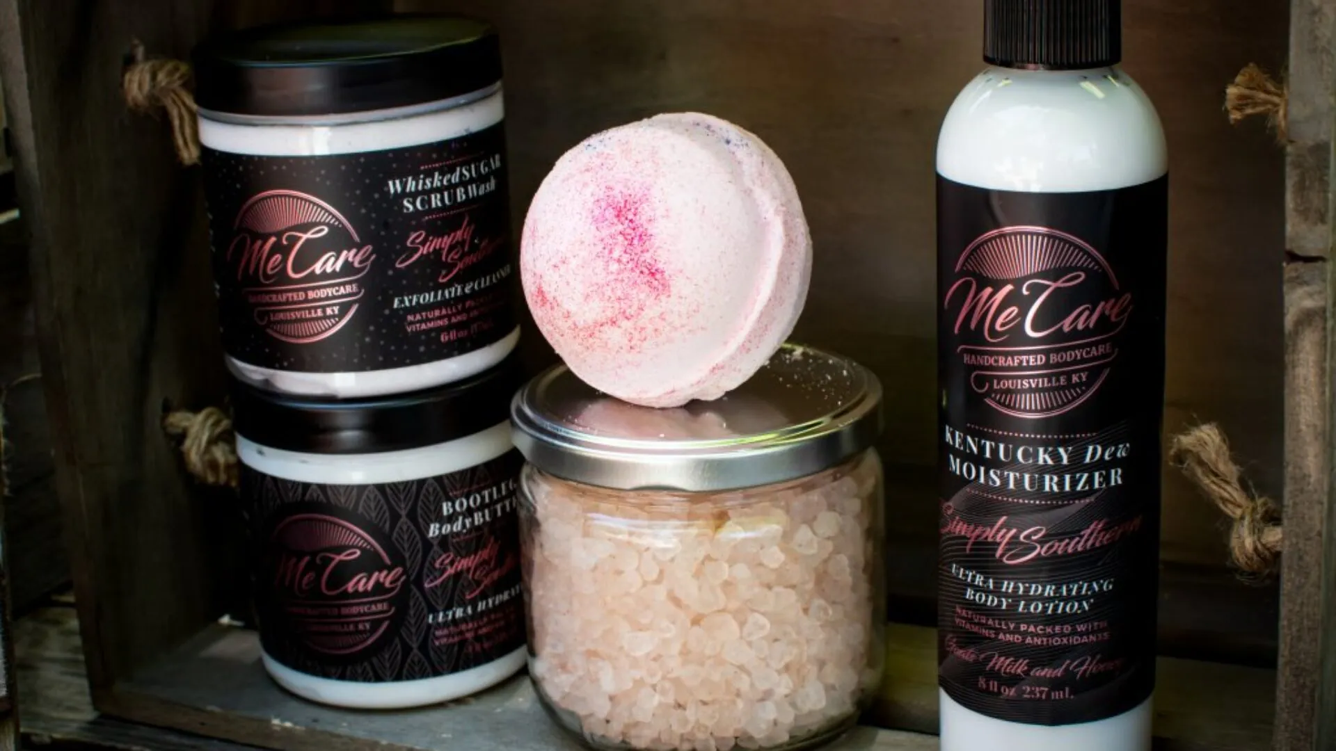 Cosmetic containers with custom labels for Body scrub, lotion. sunscreen