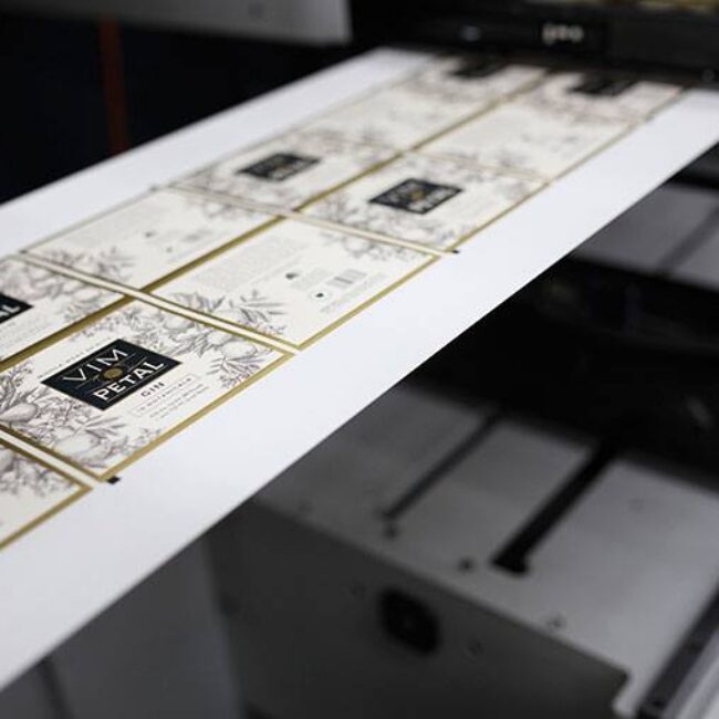 Amaretto Labels Blue Label Packaging