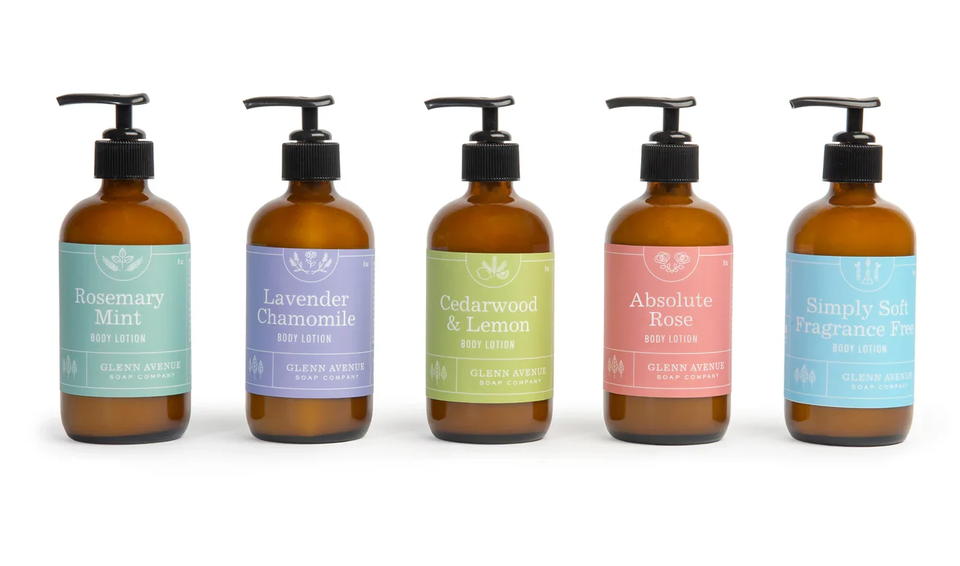 Custom Lotion Bottle Labels