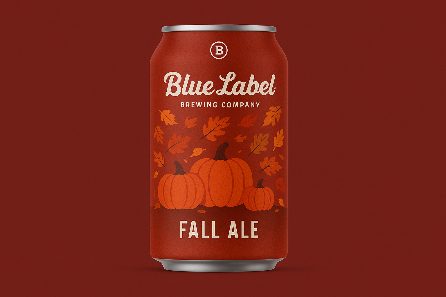 Fall ale beer label