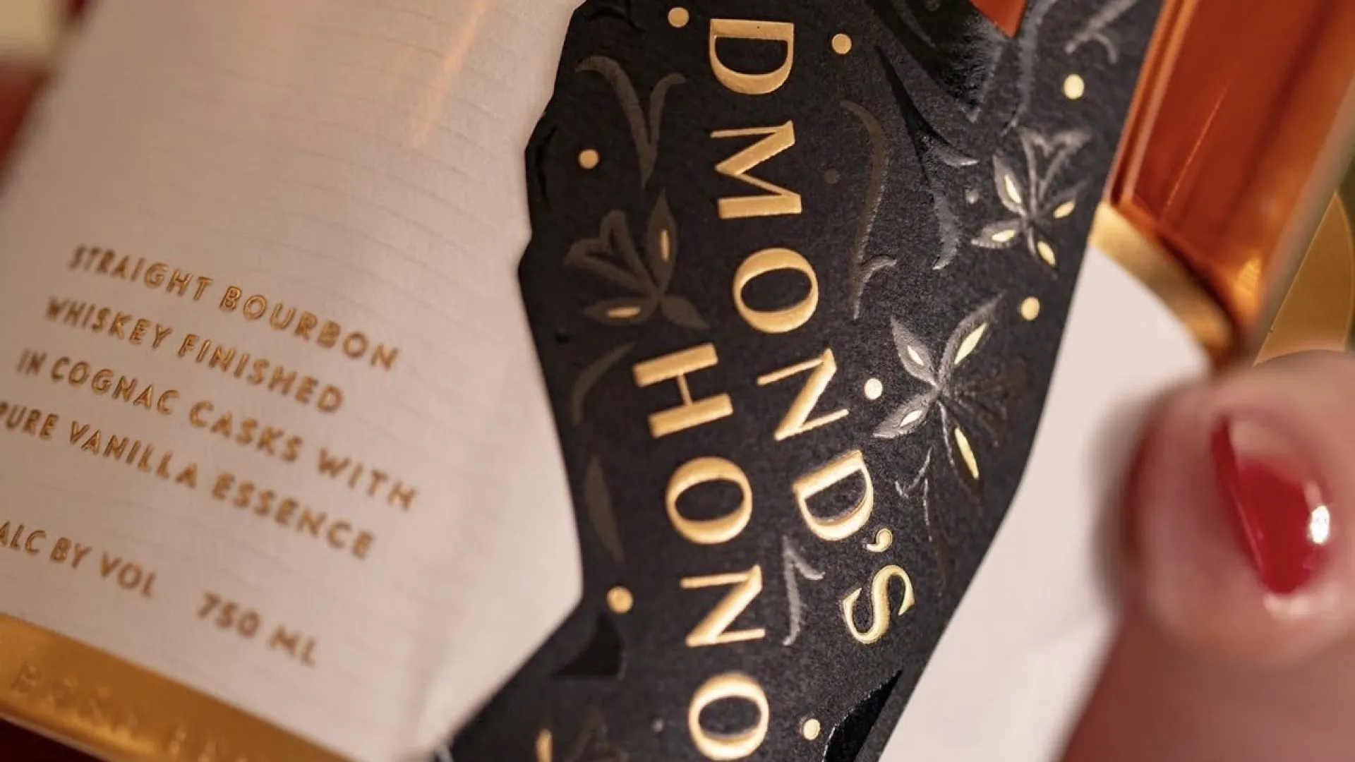 Edmond's Honor Screen Printed Bourbon Label