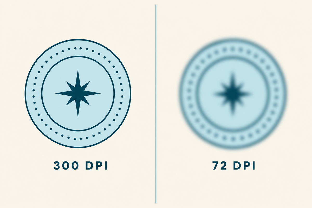 300 DPI vs 72 DPI