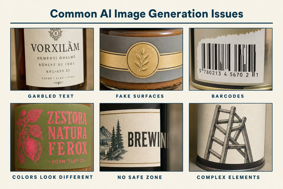 Common AI Image Generation Issues