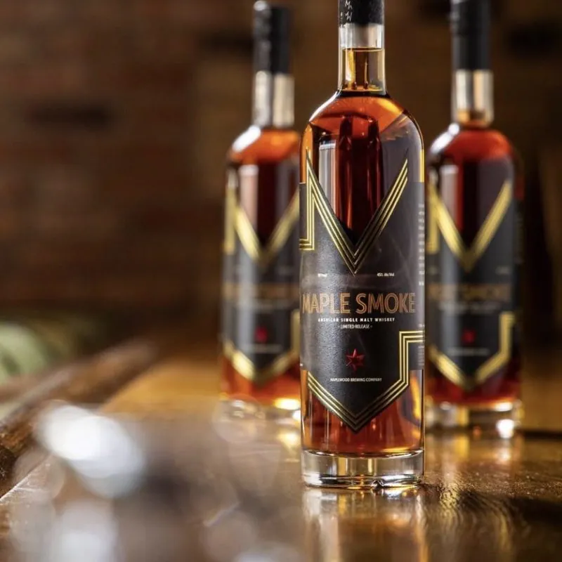 Maplewood Distillery Spirits Labels
