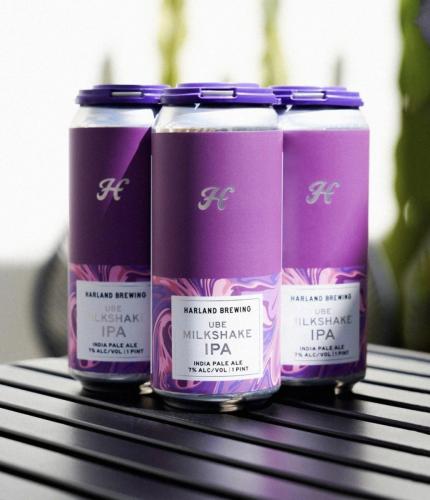 IPA beer cans with custom labels